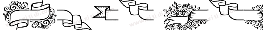 adorn engraved字体转换